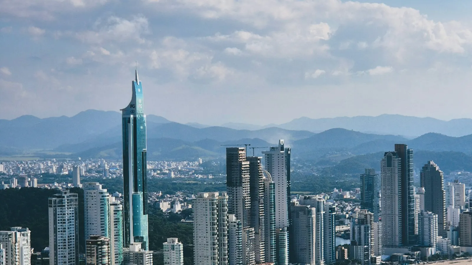Vista de Balneário Camboriú, SC